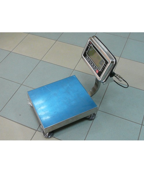 Atsparios drėgmei, nerūdijančio plieno platforminės svarstyklės PNS 320x360 mm