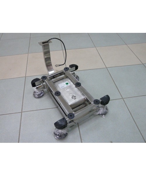 Atsparios drėgmei, nerūdijančio plieno platforminės svarstyklės PNS 320x360 mm