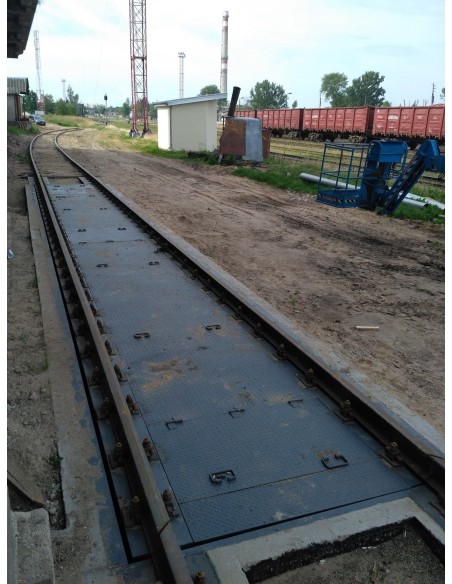 Geležinkelio vagonų svarstyklės